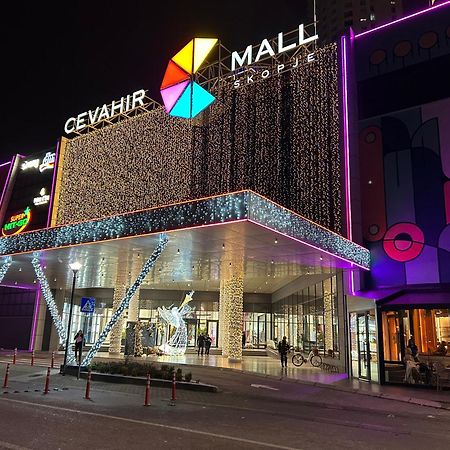 Cevahir Sky City Apartment-Spa & Fitness Center 斯科普里 外观 照片